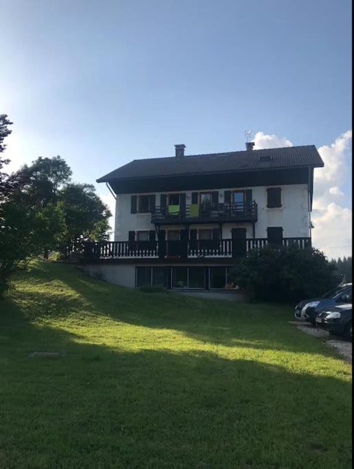Studio Chaleureux Au Depart Des Sentiers Et Pistes De Ski Lajoux Exteriör bild