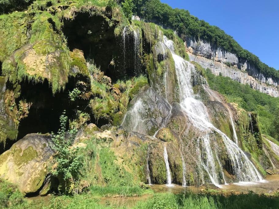 Studio Chaleureux Au Depart Des Sentiers Et Pistes De Ski Lajoux Exteriör bild